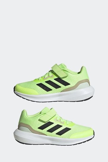 Buy adidas Green Sportswear Runfalcon 3.0 Elastic Lace Top Strap Trainers  from Next USA