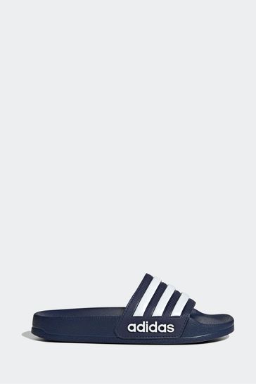 adidas Blue Adilette Shower Sandals