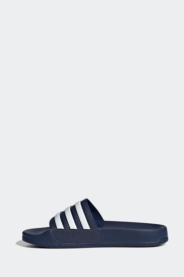 Buy adidas navy Blue Kids Adilette Youth Sliders from Next Bahrain