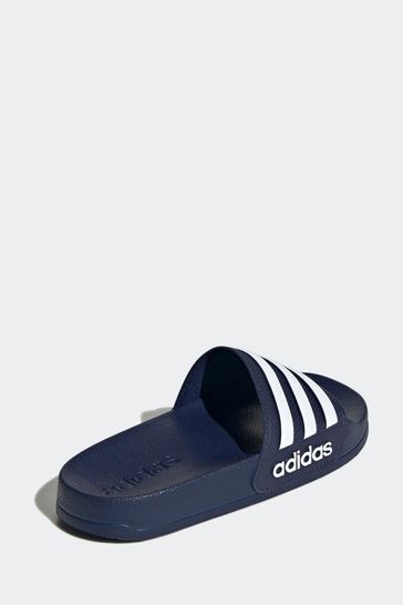 adidas navy Blue Kids Adilette Youth Sliders