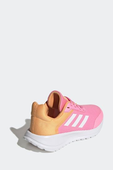 Red adidas infant trainers top