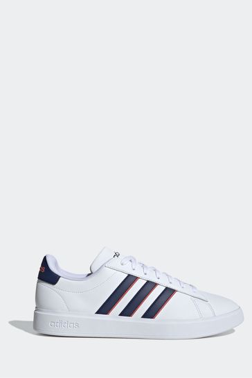 Buy adidas White Sportswear Grand Court Cloudfoam Comfort Trainers from Next Bahrain