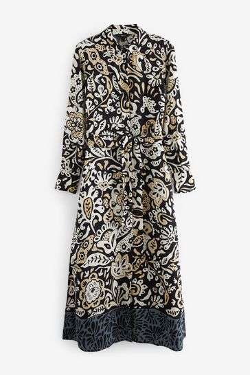 Next black shop and white dress