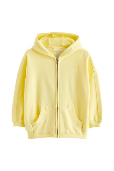 Buy Yellow Zip Through Hoodie 3 16yrs from Next United Arab Emirates