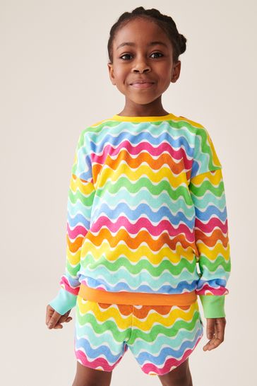 Buy Little Bird by Jools Oliver 100 Cotton Sweat Top and Shorts Set from the Laura Ashley online shop
