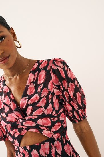 Maya cap sleeve midaxi dress sales
