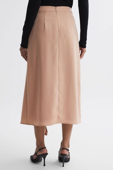High waisted ruffle pencil skirt sale