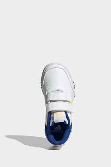 Buy adidas Blue Yellow Sportswear Tensaur Hook And Loop Kids