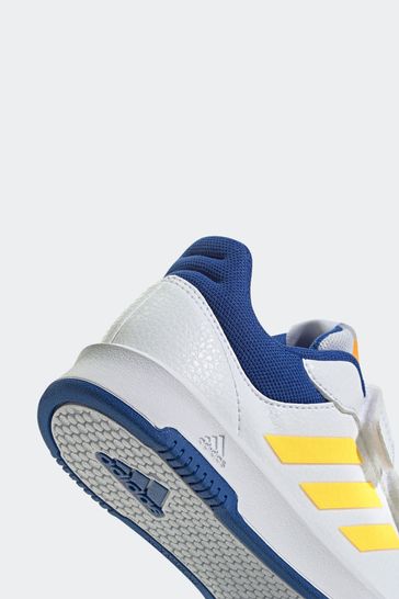 Buy adidas Blue Yellow Sportswear Tensaur Hook And Loop Kids
