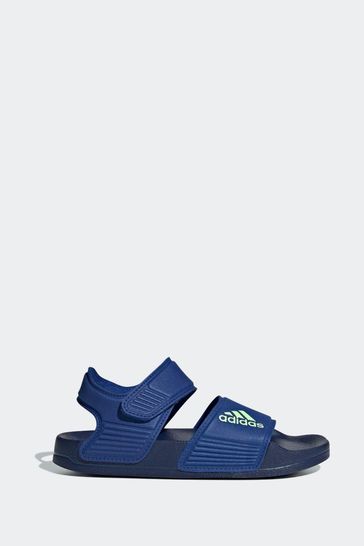 adidas Blue Adilette Kids Sandals