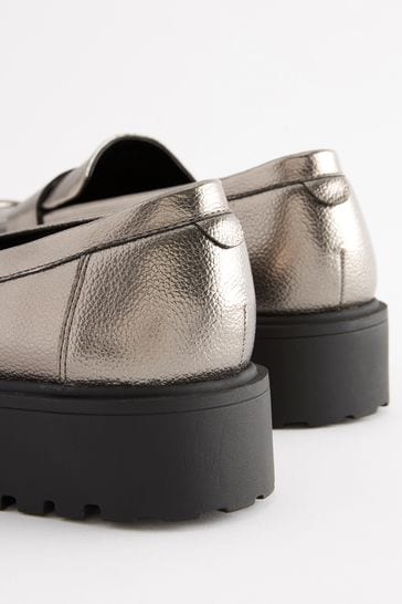 Silver loafers next new arrivals