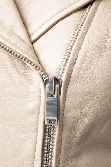 Buy Lakeland Leather Thirlmere Leather Biker Jacket from Next Turkey