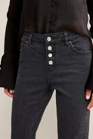 Jeans bottone sales storto