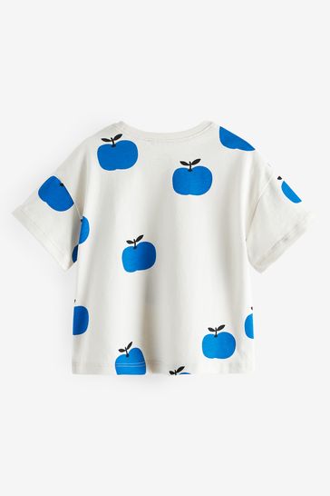 Blue Apple Short Sleeve T-Shirts 3 Pack (3mths-7yrs)