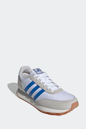 Buy adidas White Blue Sportswear Run 60S 3.0 Trainers from Next