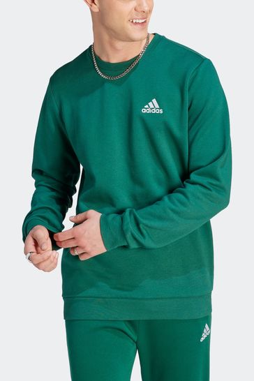 Green outlet fleece sweatshirt