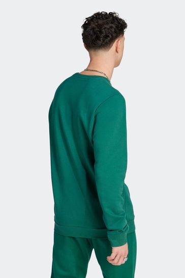 Originals essential sweatshirt best sale green