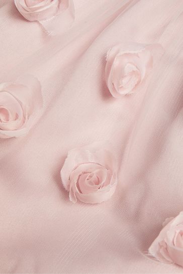 Monsoon pink ianthe dress new arrivals
