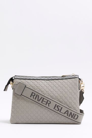 River island white cheap cross body bag