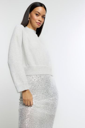 Buy River Island Sequin Jumper Dress bei Next Deutschland