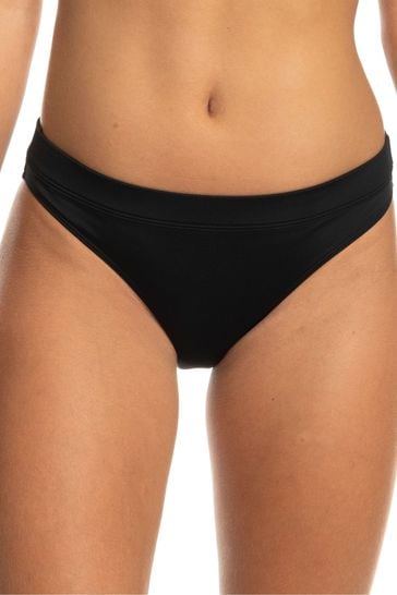 Roxy Active Black Bikini Bottoms