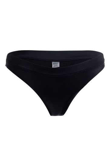 Roxy Active Black Bikini Bottoms