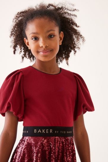 Ted baker top dress burgundy