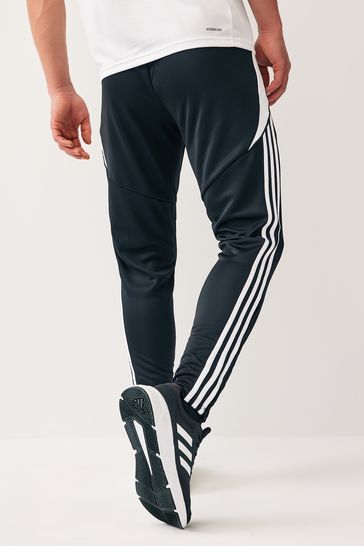 Adidas skinny trackies clearance