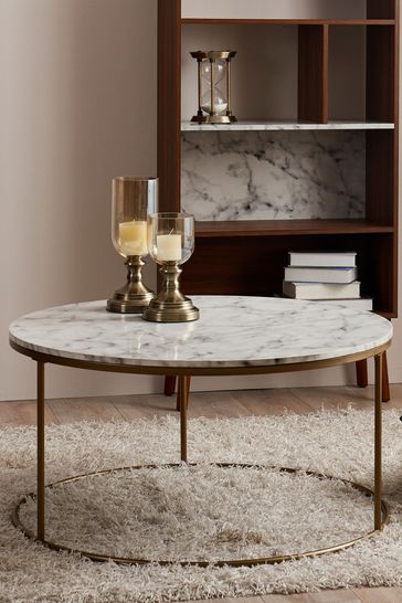 Next marble coffee shop table
