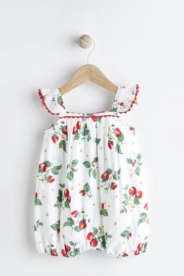 Next strawberry romper sale