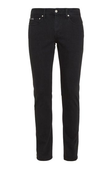 Buy Calvin Klein Jeans Slim Fit Black Jeans from Next Hungary