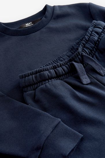 Navy sweatshirt shop and joggers