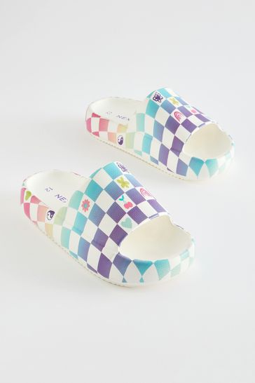 Rainbow shop slide vans