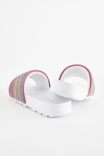 Rainbow glitter sliders online