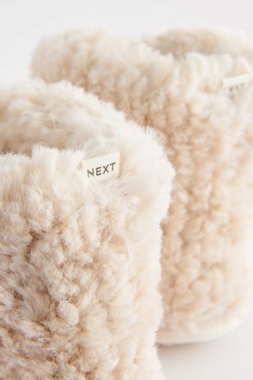 Fluffy shop slippers next