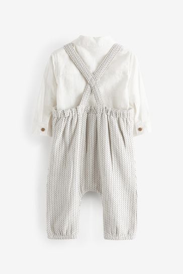 Next baby dungarees sale