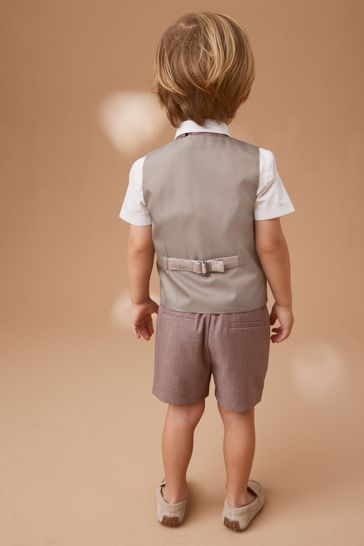 Waistcoat top and shorts