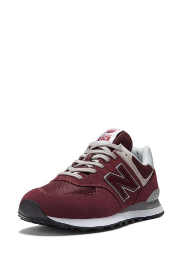 Mens red 2025 new balance shoes