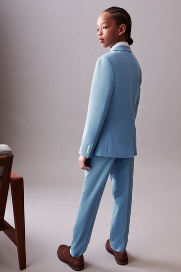 Light blue suit jacket outfit best sale