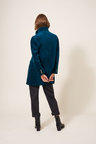 White Stuff Karla Velvet Coat