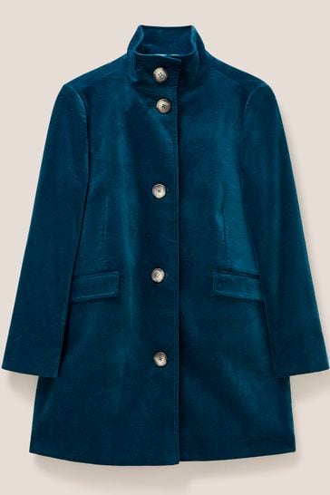 Buy White Stuff Karla Velvet Coat from Next Luxembourg
