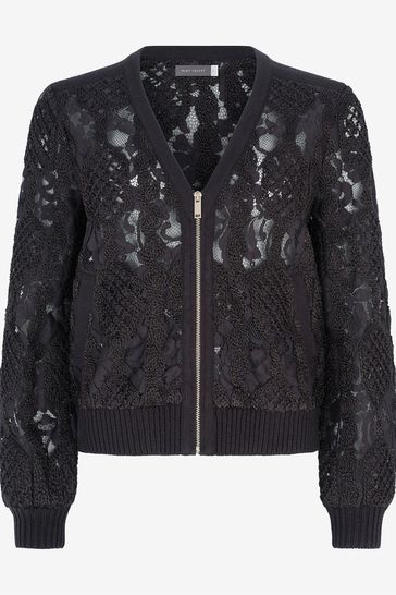 Black lace jacket next outlet