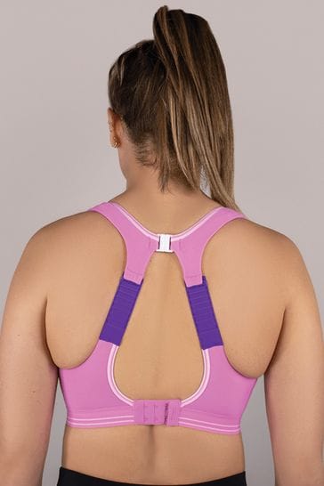 Buy Shock Absorber Pink Ultimate Run Sports Bra from Next USA
