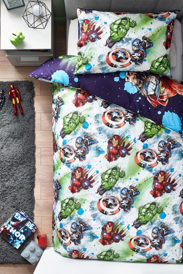 Marvel avengers twin sheet set clearance