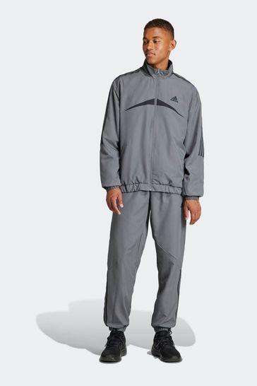 adidas Grey Sportswear Sportswear Woven Chevron Tracksuit