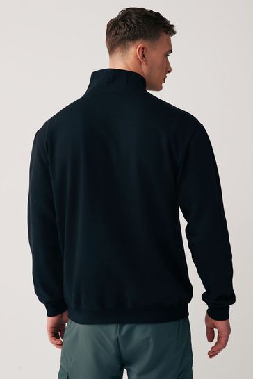 Buy adidas Black Sportswear All Szn Fleece 1 4 Zip Sweatshirt from