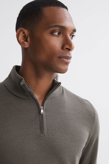 Half zip clearance merino