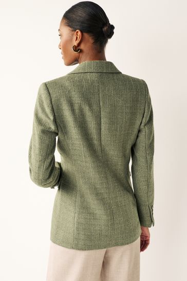 Sage green blazer womens hotsell