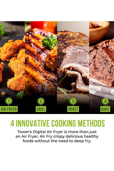 Buy Tower White Vortx 6L Air Fryer from the Next UK online shop