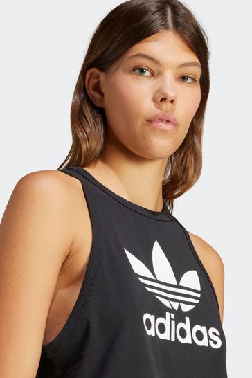 Buy adidas Originals Trefoil Black Tank from Next Australia